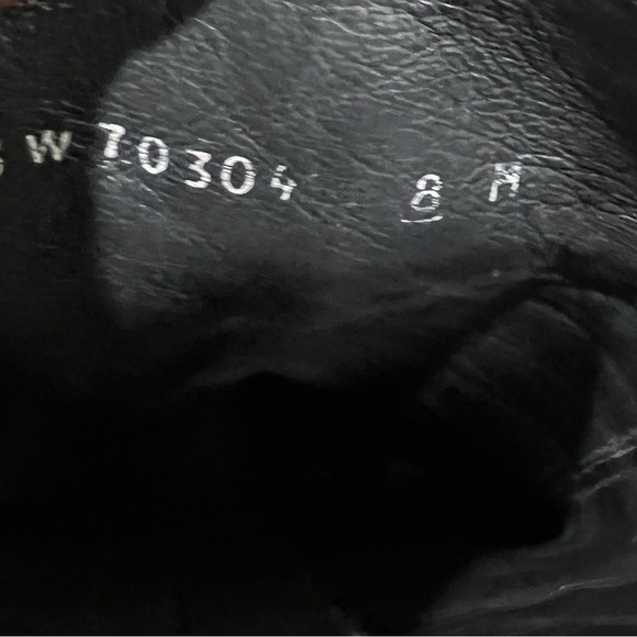 Stuart Weitzman black suede wedge booties, size 8 - Picture 8 of 8